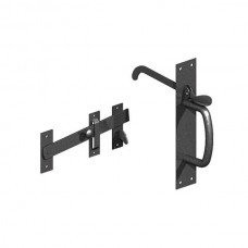Suffolk Latch (Heavy) (BLACK) - pre-pack